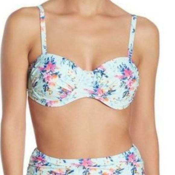 NWT Nicole Miller Bikini Top - Picture 1 of 5